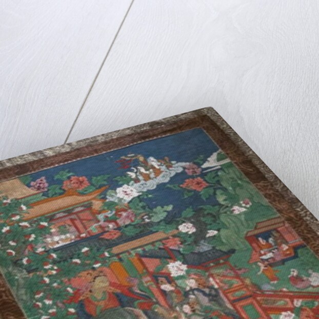 Siddhartha's wedding and other scenes by School Tibetan