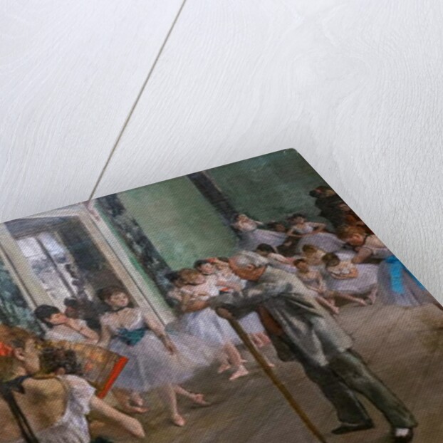 The dance class. Begins in 1873, ends in 1875-1876 by Edgar Degas