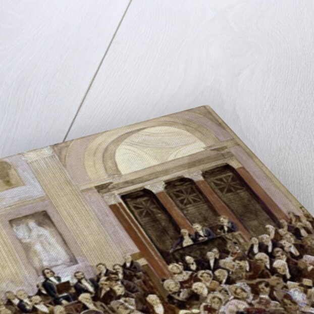 Reception of Victor Hugo at the Academie Francaise, Paris, 3rd June 1841 by Hermann Vogel