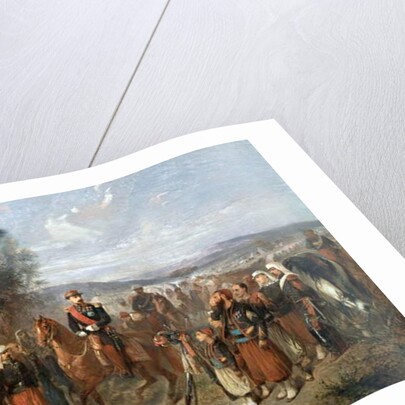 Napoleon III in Algeria, 1864 by Jean Adolphe Beauce