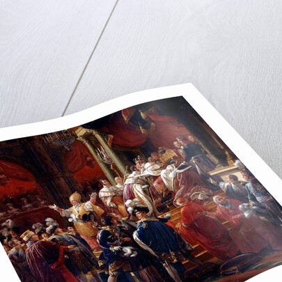The Coronation of King Charles X, 29th May 1825 in Reims Cathedral, c.1827 by Francois Pascal Simon Baron Gerard
