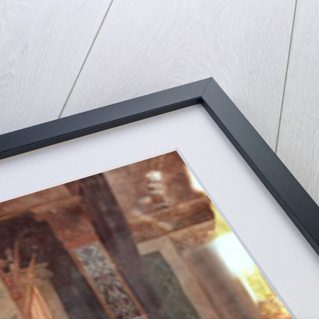 French king Charlemagne with Alcuin by French School