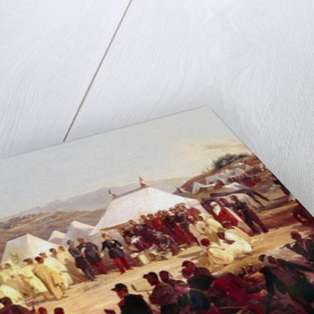 Conquest of Algeria: surrender of the Beni Raten tribe from Kabylia to French Marshal Randon in 1854 by Alfred Charles Ferdinand Decaen