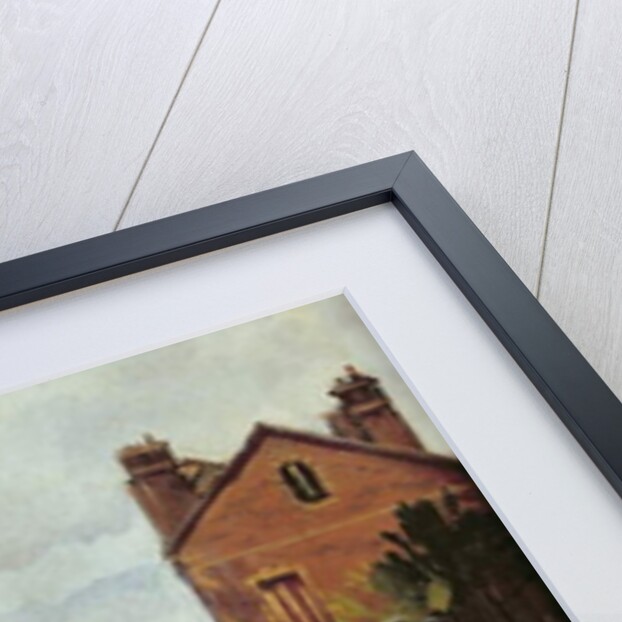 The Chemin de l'Ecluse and the Pontoise Bridge, 1867 by Camille Pissarro