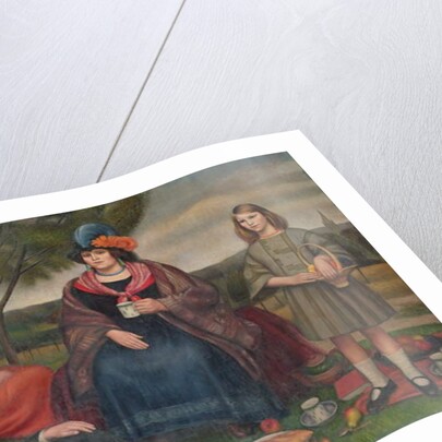 Coster Family on Hampstead Heath, 1924 by Mark Gertler