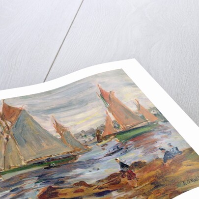 The Harbour at Concarneau by Aloysius C. O'Kelly