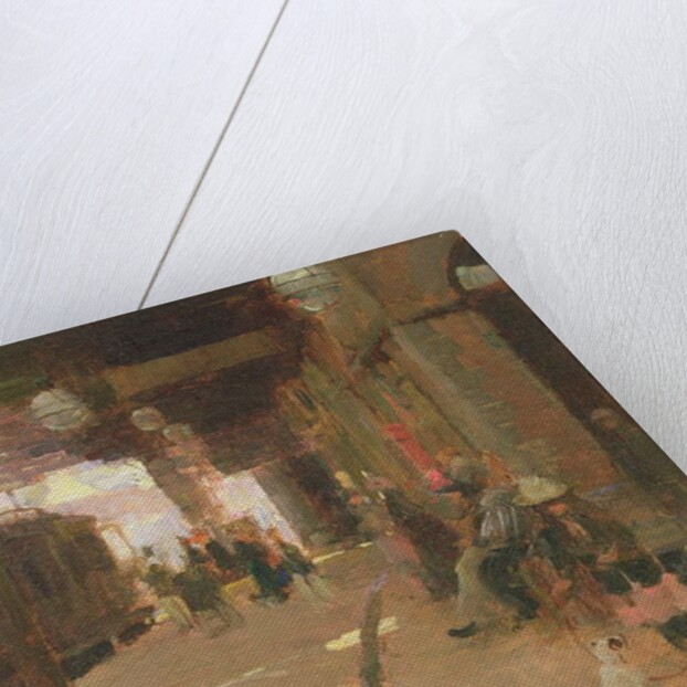 Hastings Railway Station by Walter Frederick Osborne