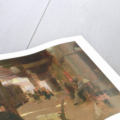 Hastings Railway Station by Walter Frederick Osborne