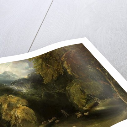 A View of Dovedale, Looking toward Thorpe Cloud by Thomas Lawrence