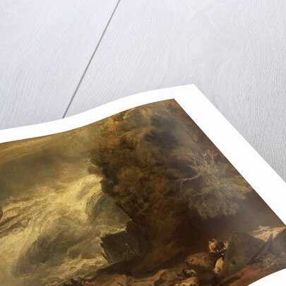 Falls of the Rhine at Schaffhausen by Joseph Mallord William (after) Turner