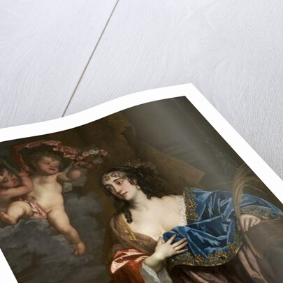 Eleanor Needham, Lady Byron, as Saint Catherine, c.1663-64 by Peter Lely