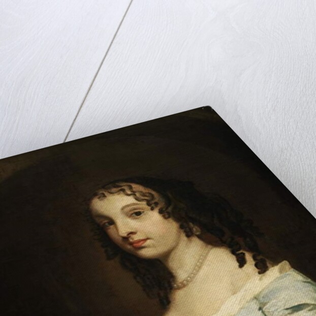 Portrait of a Lady in Blue by Peter (studio of) Lely