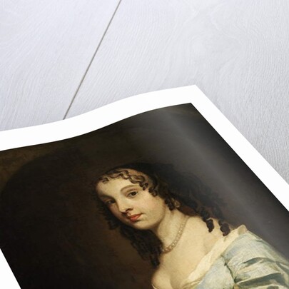 Portrait of a Lady in Blue by Peter (studio of) Lely