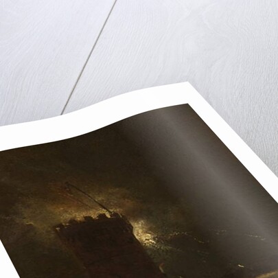 Tabley Tower at Night by Henry Thomson