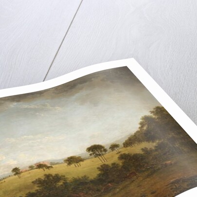 Tabley: The Park with a Distant View of the House by Anthony Devis