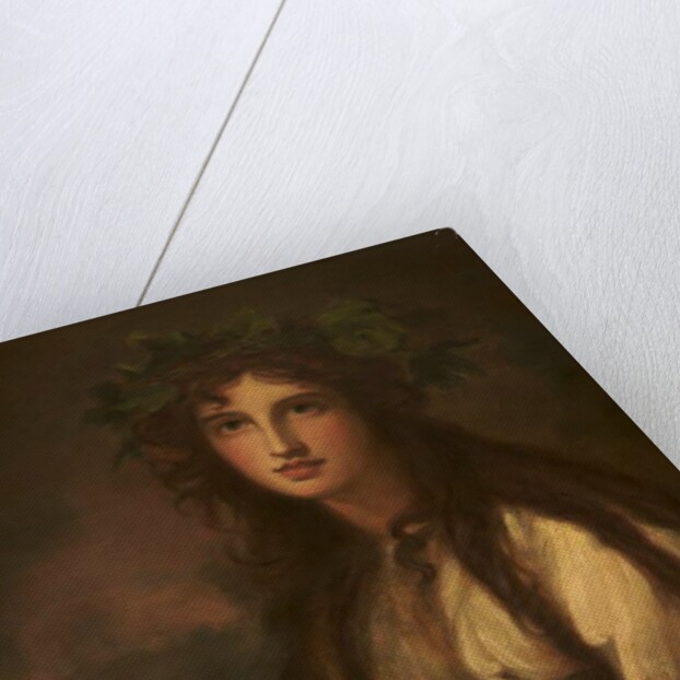 Emma Hart, Lady Hamilton as a Bacchante by George Romney