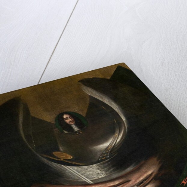 An Anamorphic Portrait of Charles II by English School