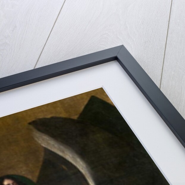 An Anamorphic Portrait of Charles II by English School