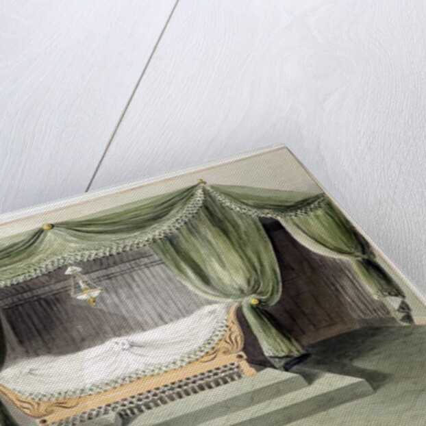 Design for a tented room, c.1806 by English School
