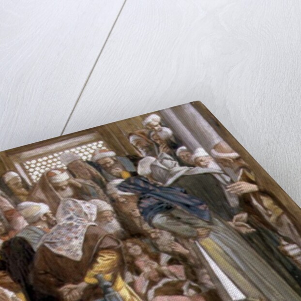 Jesus amidst the doctors by James Jacques Joseph Tissot