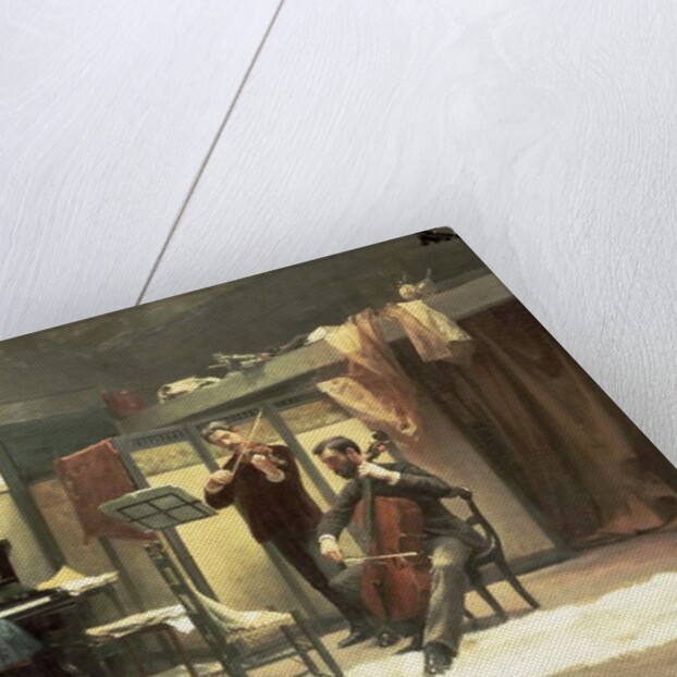 The Musicale, 1887 by Stacy Tolman