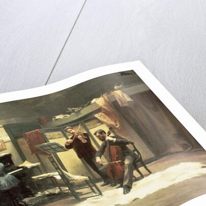 The Musicale, 1887 by Stacy Tolman