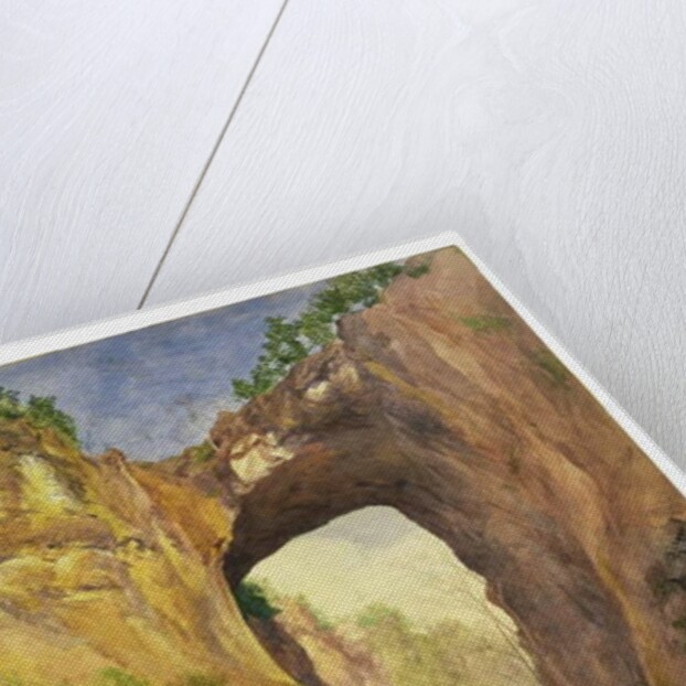 Natural Bridge, Virginia, 1876 by John Henry Hill
