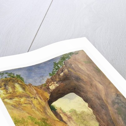 Natural Bridge, Virginia, 1876 by John Henry Hill