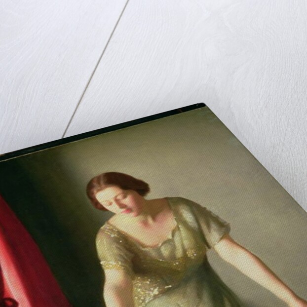 Girl Arranging Flowers, 1922 by William McGregor Paxton