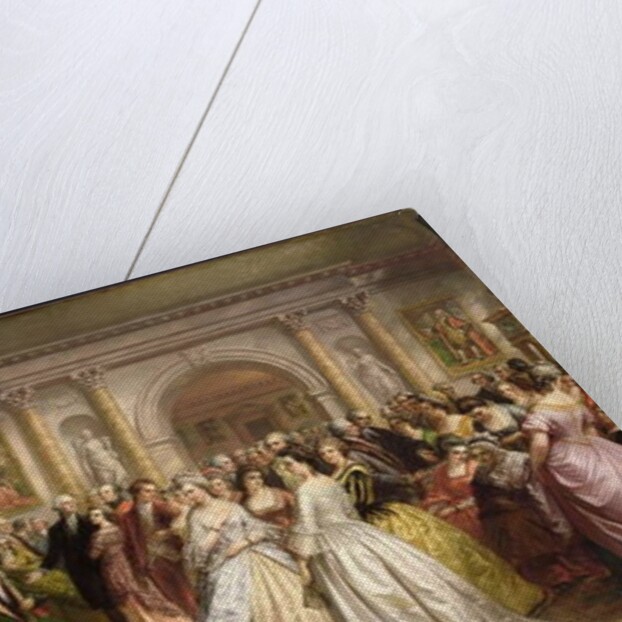 The Republican Court 1861 by Daniel Huntington