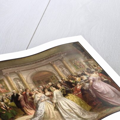 The Republican Court 1861 by Daniel Huntington