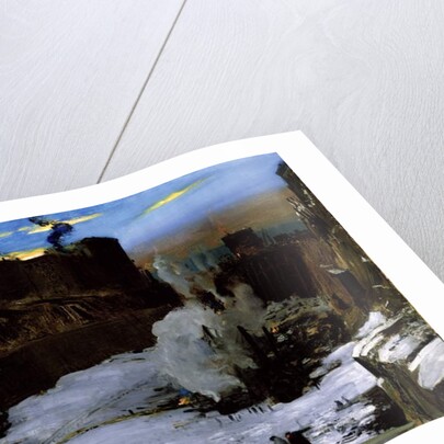 Pennsylvania Station Excavation, 1909 by George Wesley Bellows