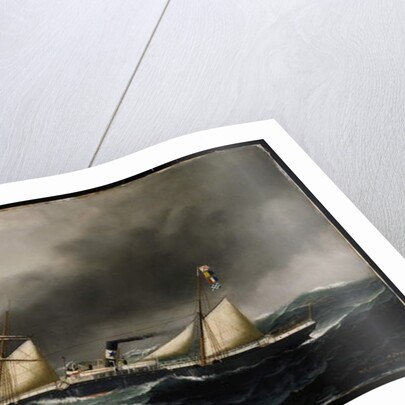 S.S. Brooklyn City, 1886 by Antonio Jacobsen