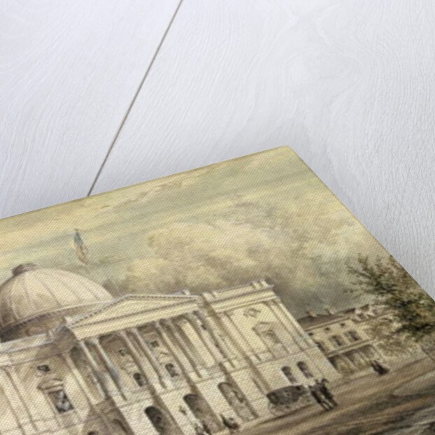 County Court House, Brooklyn, 1863 by Jacob Wells