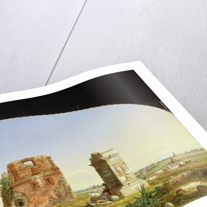 The Appian Way, 1869 by John Linton Chapman