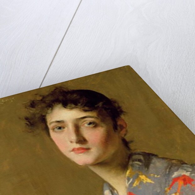 Girl in Japanese Costume, c.1888 by William Merritt Chase