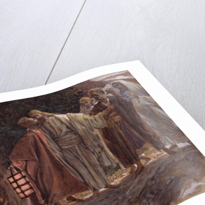 Hail Master, and He Kissed Him by James Jacques Joseph Tissot