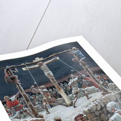 The Wedging of the Cross by James Jacques Joseph Tissot