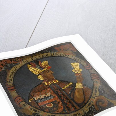 Pachacuti, 10th Inca King by School Peruvian