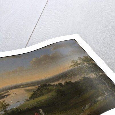 Scene on the Hudson River, 1849 by Henry Ary