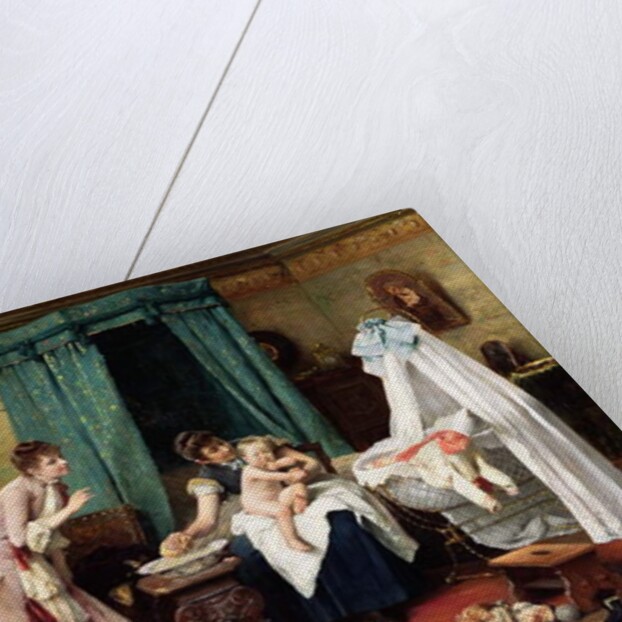 Children's Toilette by Vaclav Brozik