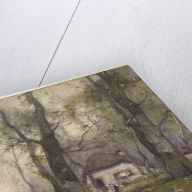 Lodge in the Woods, 1891 by Henry Ward Ranger