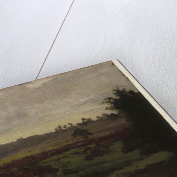 Marshlands, mid-1850s by Auguste Francois Bonheur