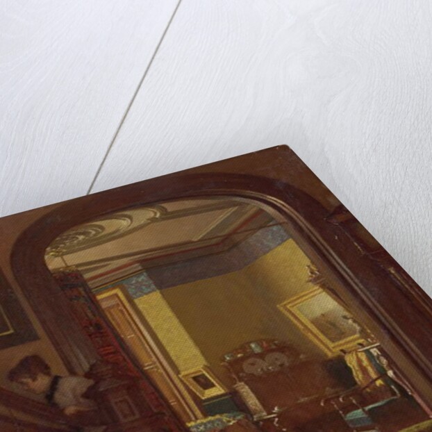 Not at Home, c.1873 by Eastman Johnson