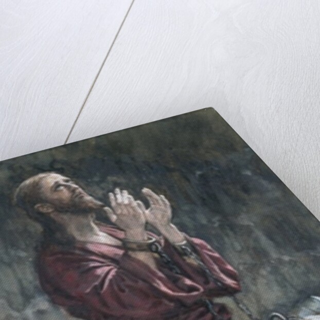 Jesus in Prison by James Jacques Joseph Tissot