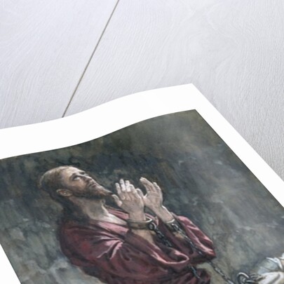 Jesus in Prison by James Jacques Joseph Tissot