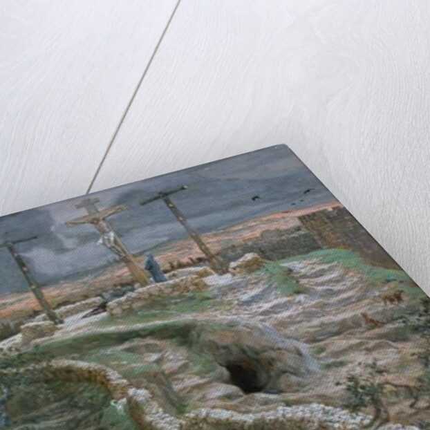 Jesus Alone on the Cross by James Jacques Joseph Tissot