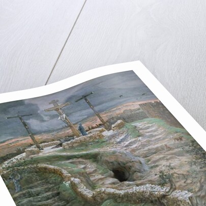 Jesus Alone on the Cross by James Jacques Joseph Tissot