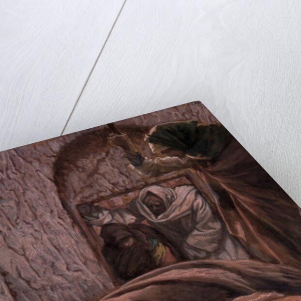 Jesus in the Tomb by James Jacques Joseph Tissot