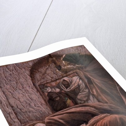 Jesus in the Tomb by James Jacques Joseph Tissot